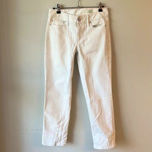 Lilly Pulitzer Babe Capri Jeans White Size 2